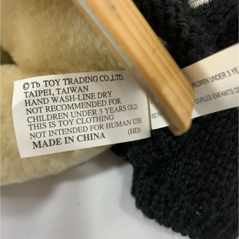 Teddy Bear with Ghost Sweater Halloween 11.5